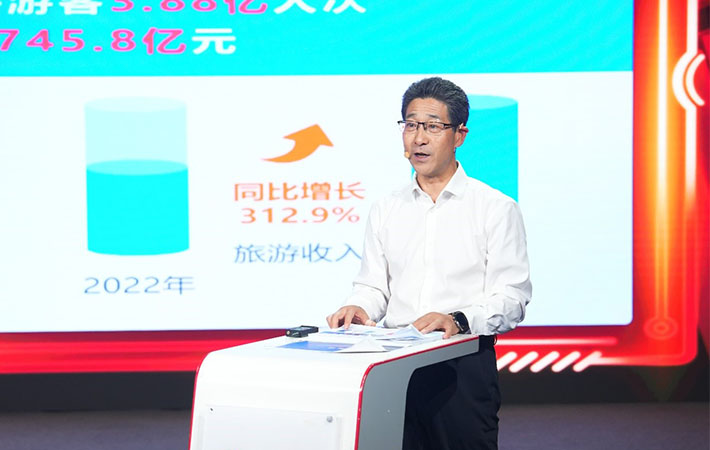 何效祖在“人民學習”談甘肅文旅整合營銷與創新實踐
