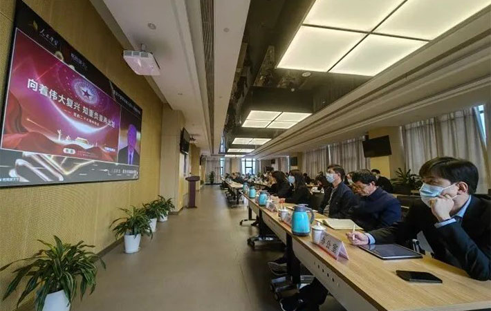 江蘇省南通市近三萬黨員干部通過“人民學習”平臺集中學習黨的二十大精神