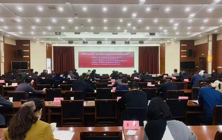 江蘇省南通市近三萬黨員干部通過“人民學習”平臺集中學習黨的二十大精神