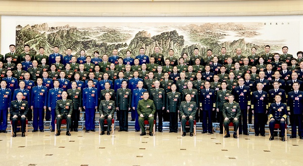 習近平出席解放軍和武警部隊代表團全體會議