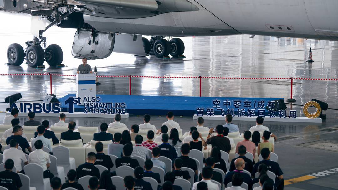 成都“拆飛機”回收率將高過歐洲？空客成都項目如何實現目標
