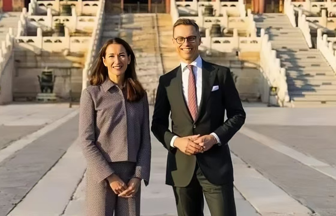 來自“圣誕老人故鄉”的總統，突現故宮